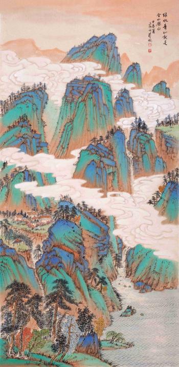 绘画 《绿水青山就是金山银山》 黄方明 伟德体育网站(1).jpg